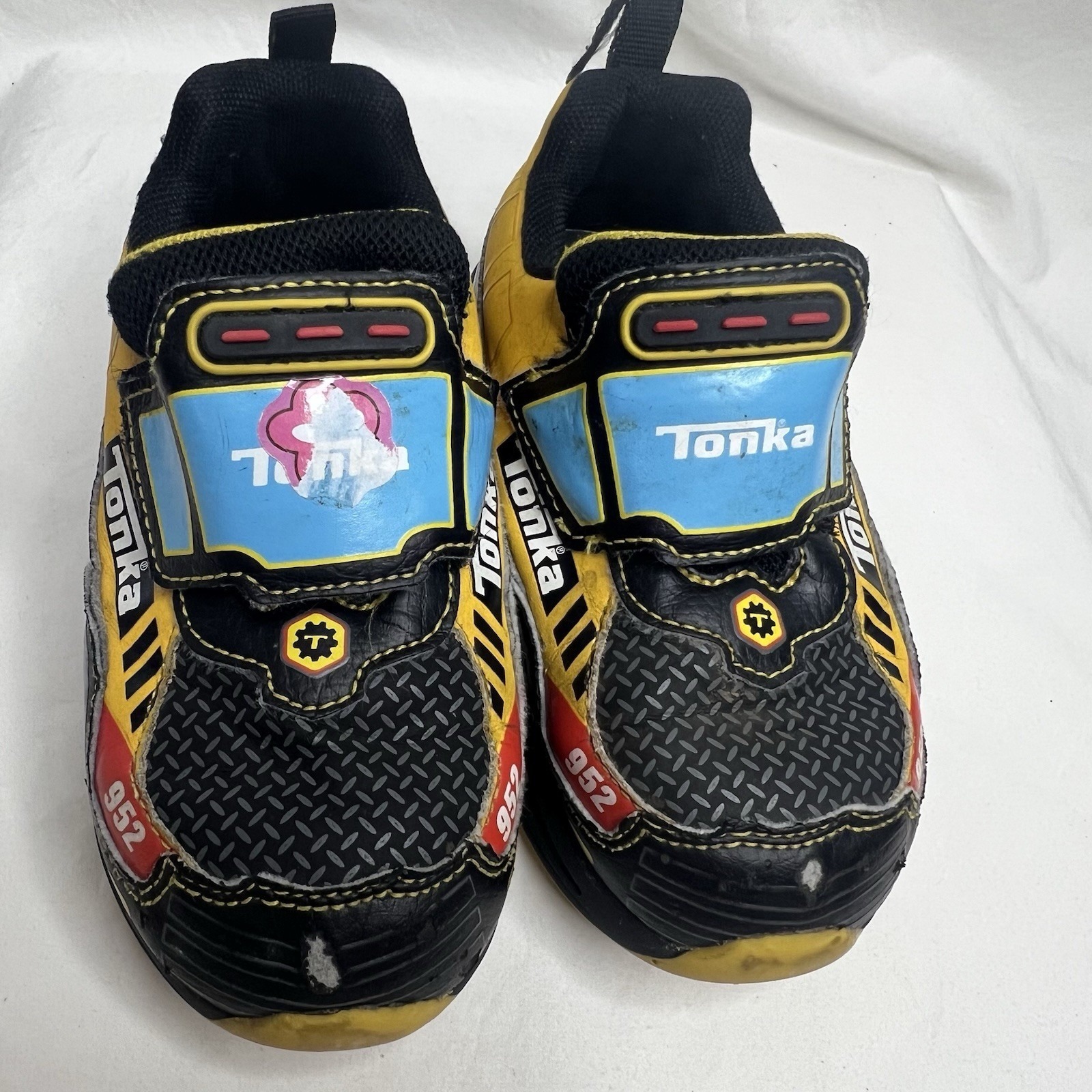 Tonka Construction Truck Kids Sneakers Size 10